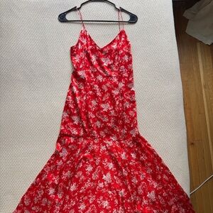 Caroline Constas Midi Mermaid Dress